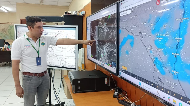 ineter, clima, lluvias, altas temperaturas, nicaragua,