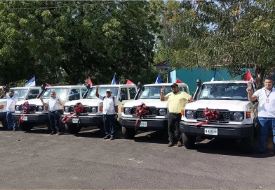 nicaragua, entrega de camionetas, comunidades rurales, servicios de salud