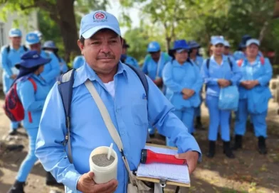 MINSA, dengue,, jornada casa a casa, combatir dengue, mosquito, zancudo, Nicaragua,