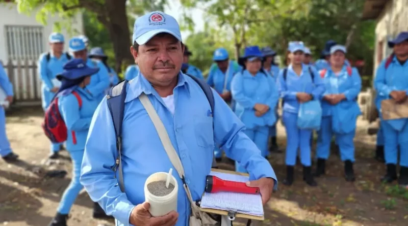 MINSA, dengue,, jornada casa a casa, combatir dengue, mosquito, zancudo, Nicaragua,