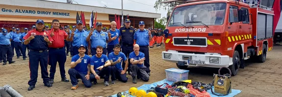 gobierno de nicaragua, bomberos unidos sin fornteras, ministerio del interior, curso,