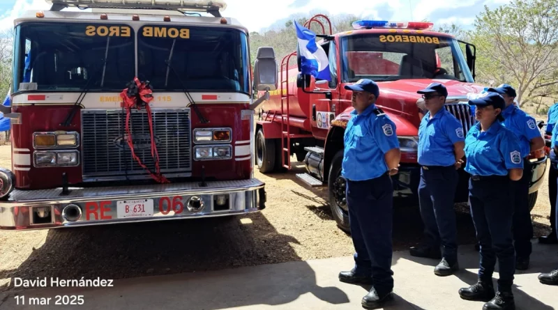 bomberos unidos, Nicaragua, gobierno d enicragua, Yola, rivas,