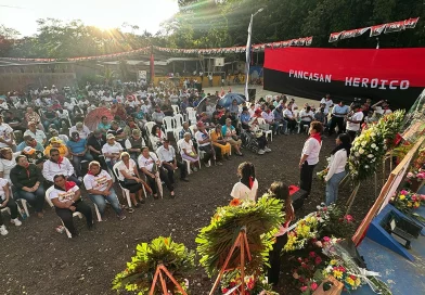 matagalpa, pancasan, nicaragua, gladys baez, homenaje,