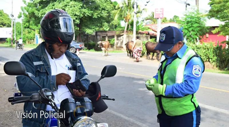 nicaragua, policia nacional, prevencion de accidentes