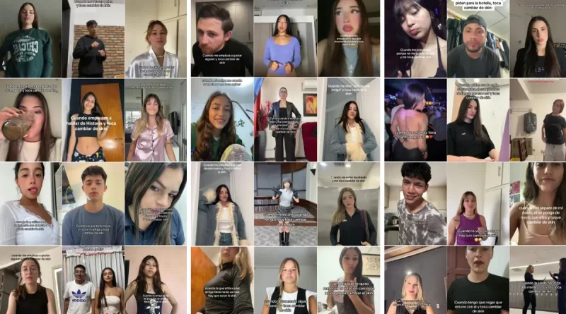 TikTok, Beéle, tendencia, Skin, viral, cantante, toca cambiar de skin, memes, cami, exesposa, Camila Rodriguez,